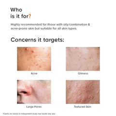 Minimalist clear gel texture close-up highlighting gentle exfoliation