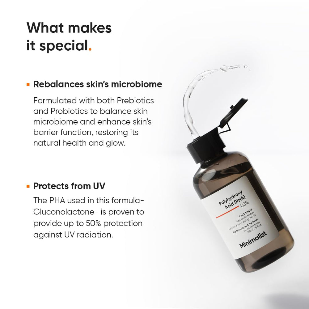 Minimalist 150 ml bottle next to common items for size clarity and portability