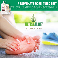 Miracle of Aloe hand repair tube close-up, fast-absorbing hydration benefit