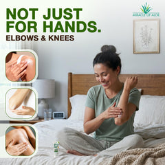 Miracle of Aloe label close-up highlighting 60% Aloe Vera ingredient