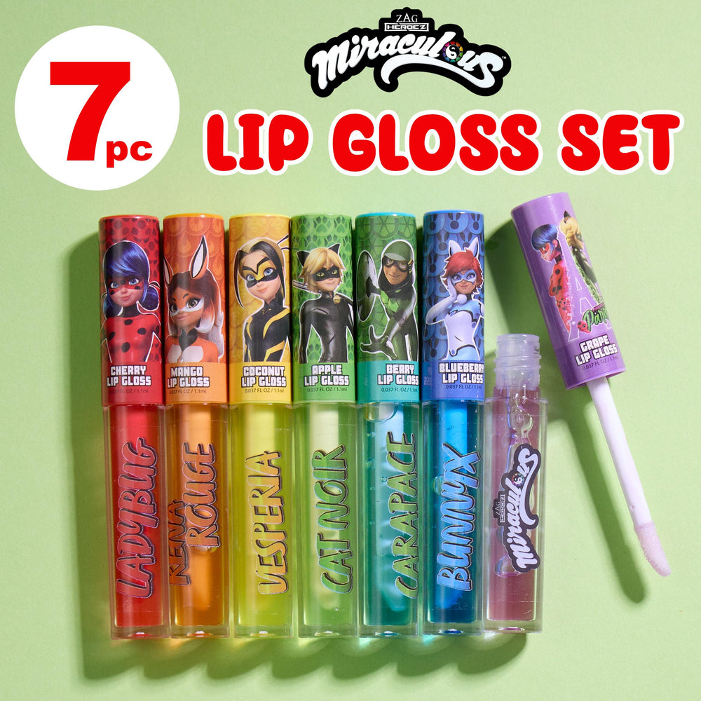 Miraculous character tube close-up highlighting artwork and easy-identify flavor