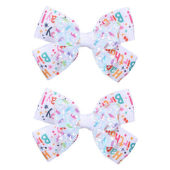miroksh front packaging showing two pink birthday bows and festive look