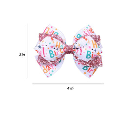 Miroksh bow paired with party dress showing accessory enhances outfit