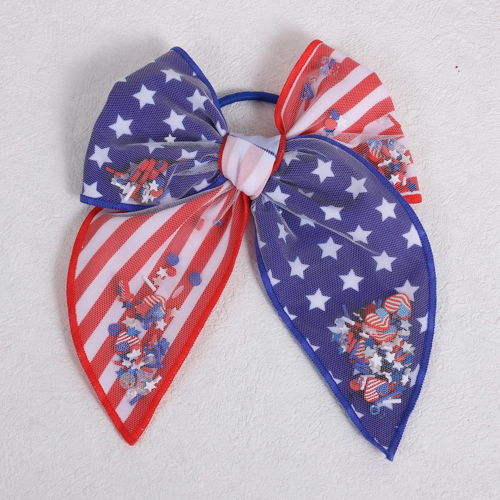 Miroksh stars and stripes pattern close-up, vibrant patriotic design
