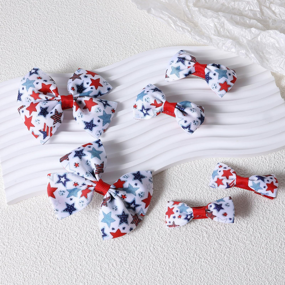 Miroksh bows beside ruler showing size, fits toddlers to teens