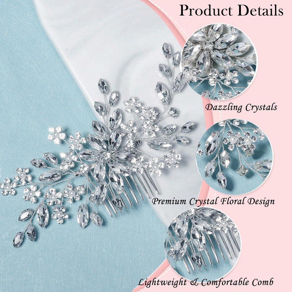 Miskate pins woven through braid showing scattered sparkle and styling versatility