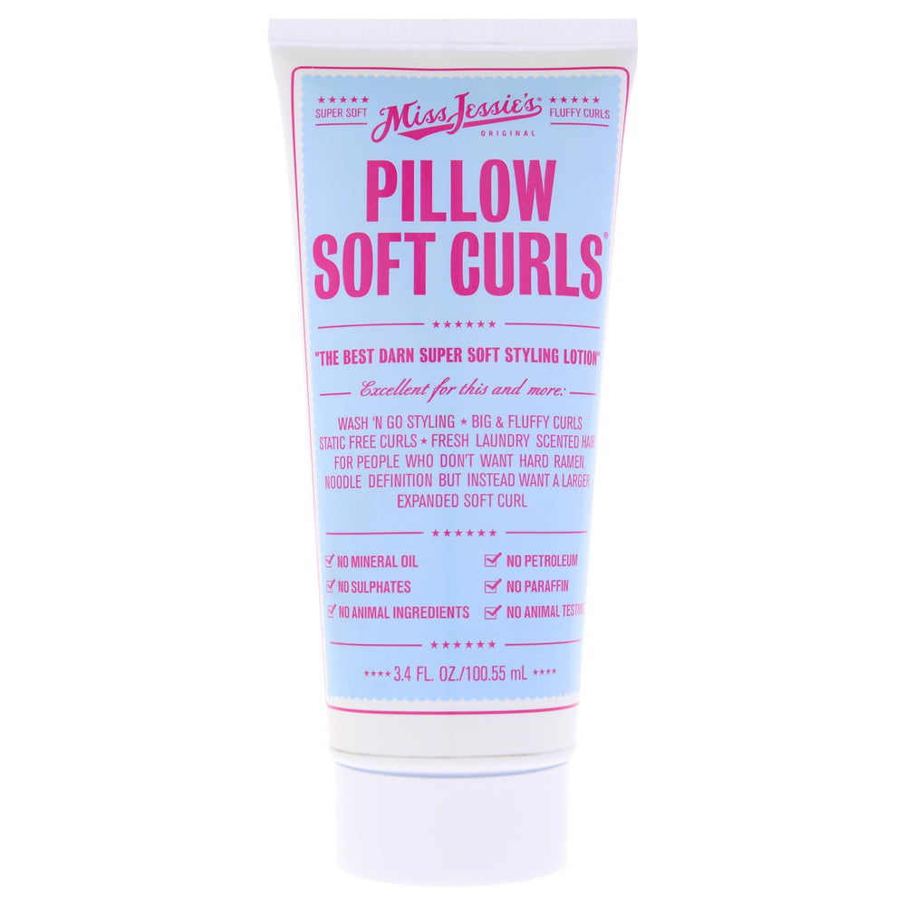 Miss Jessie's product front view showing label and size, conveys lightweight soft hold