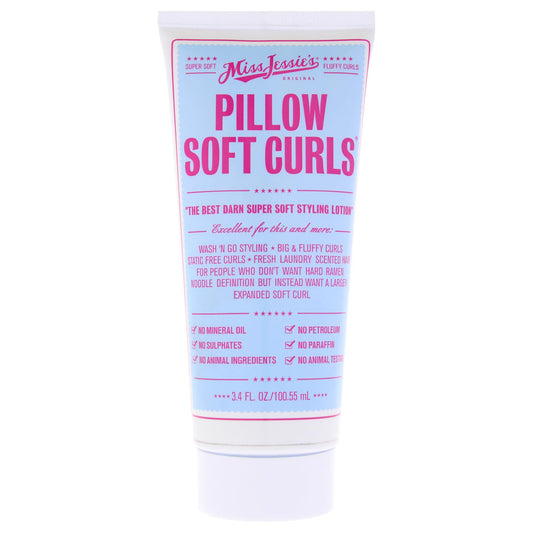 Miss Jessie's product front view showing label and size, conveys lightweight soft hold