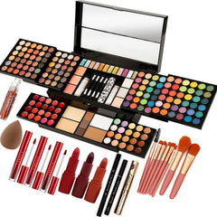 MISS ROSE M closed palette showing compact travel-ready design and protection