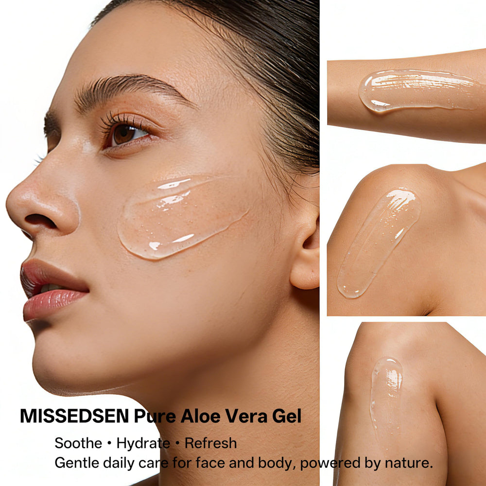 MISSEDSEN on scalp demonstrating soothing and moisturized comfort