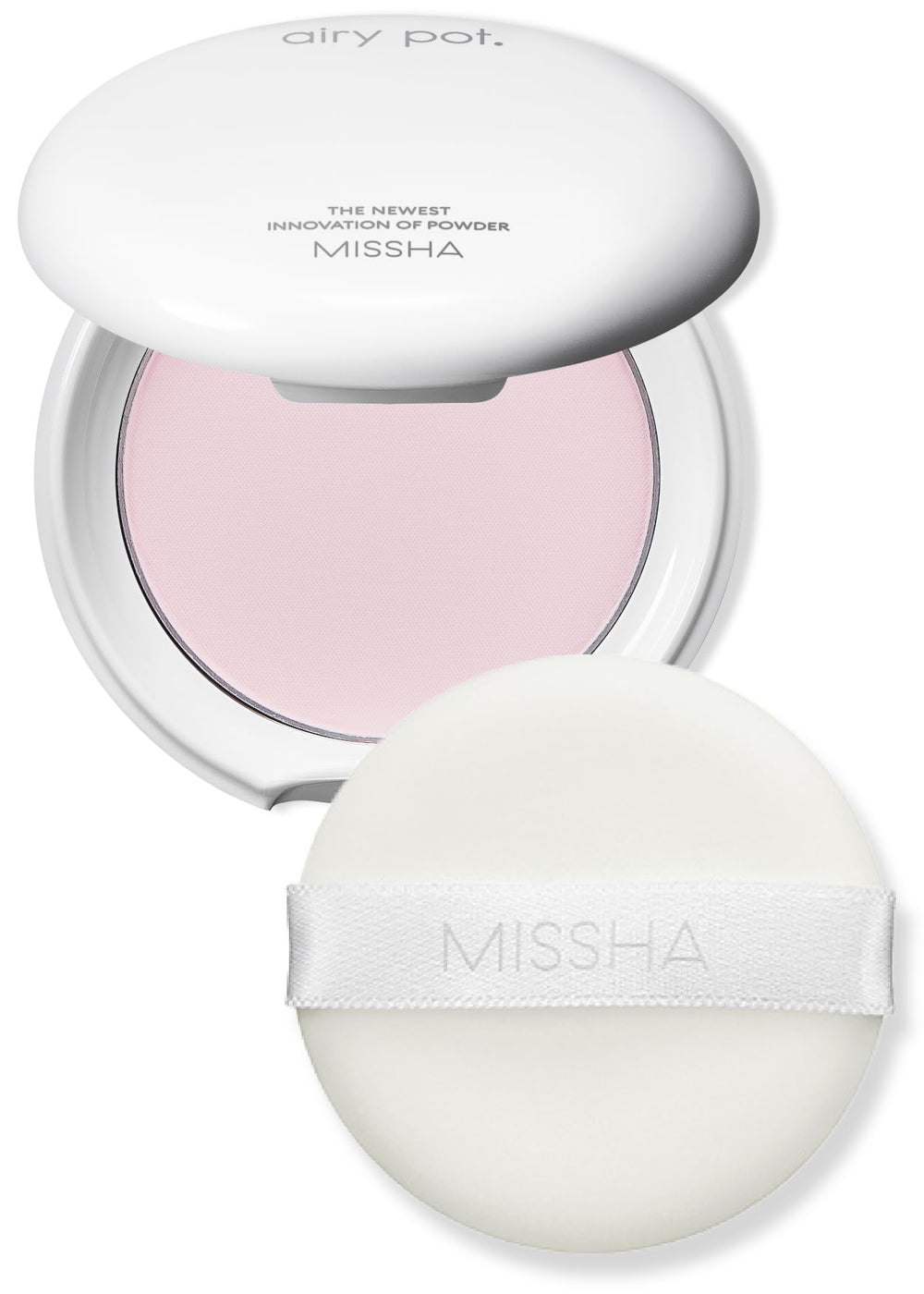 MISSHA compact front closed shows sleek packaging and travel-ready convenience