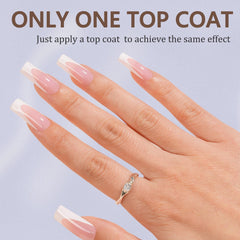 Misssix close-up of inner matte back texture improving glue adhesion