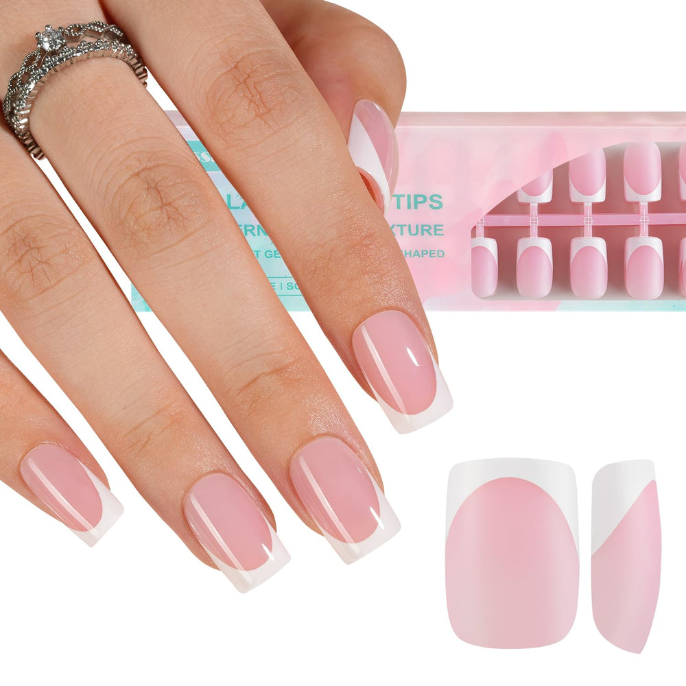 Misssix front packaging showing 160-piece French gel tip set and benefits
