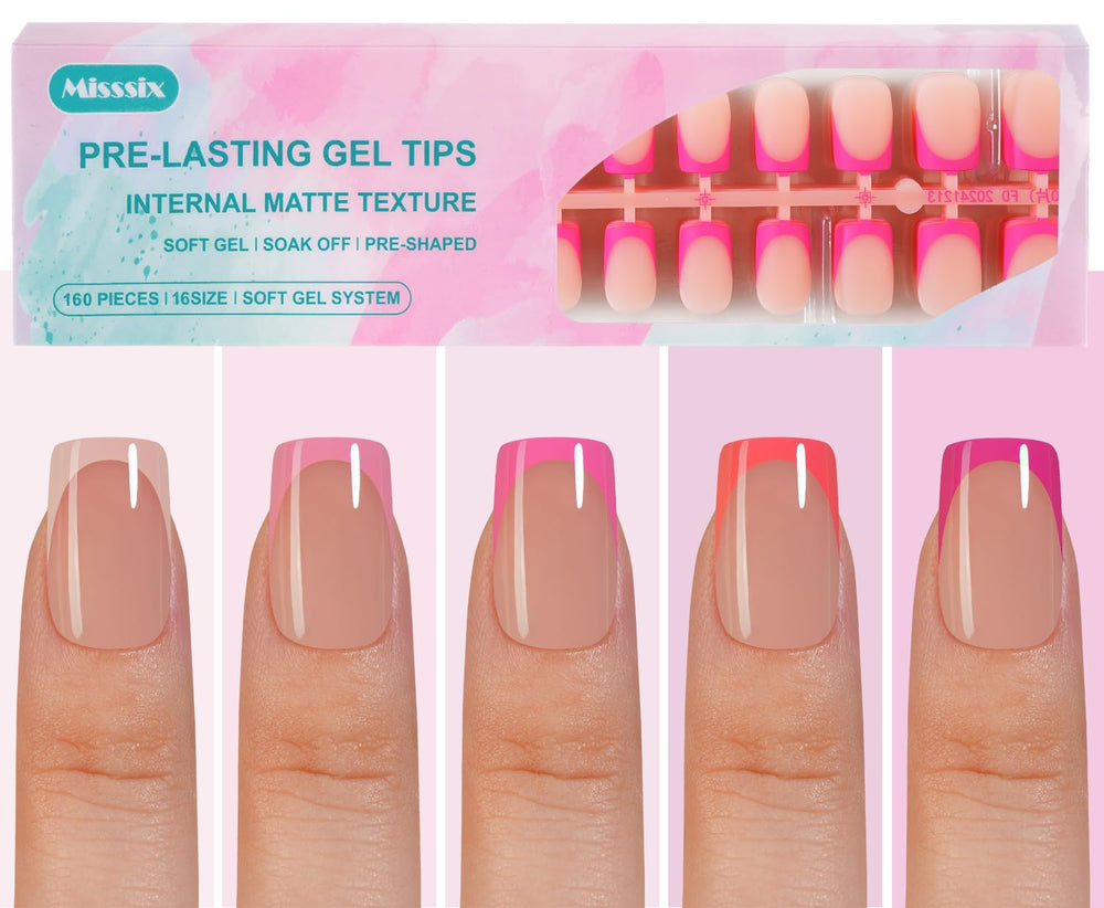 Misssix front packaging showing 160pcs kit and benefits