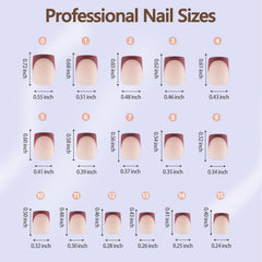 Misssix hand model applying press-on tips for fast salon results