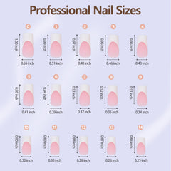 Misssix lifestyle portrait wearing French nails for polished look