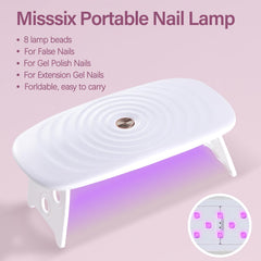 Misssix nail tip edge detail showing thickened front edge for durability