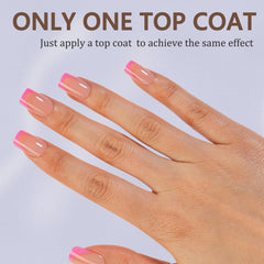 Misssix short square tips lineup demonstrating ready-to-wear shape