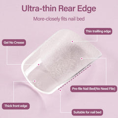 Misssix UV lamp and glue detail for fast secure curing