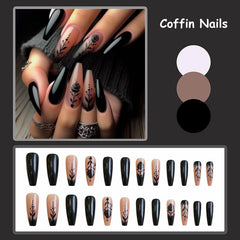 MISUD application kit with glue and arranged nails illustrating easy at-home setup