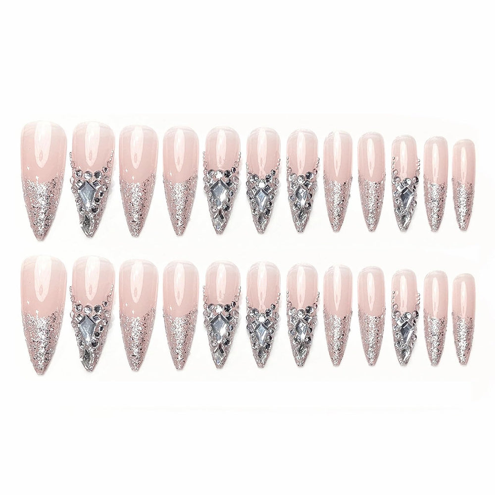 MISUD glue tube with sorted nail sizes, shows included adhesive and size options