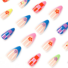 MISUD press-on nails worn on fingers showing quick application benefit