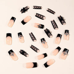 MISUD lace pattern texture close-up on nail surface, elegant contrast benefit