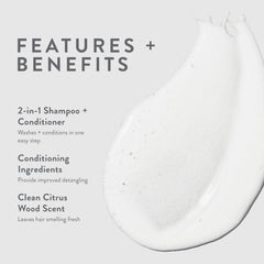 MITCH product texture pouring from bottle illustrating creamy consistency and easy application