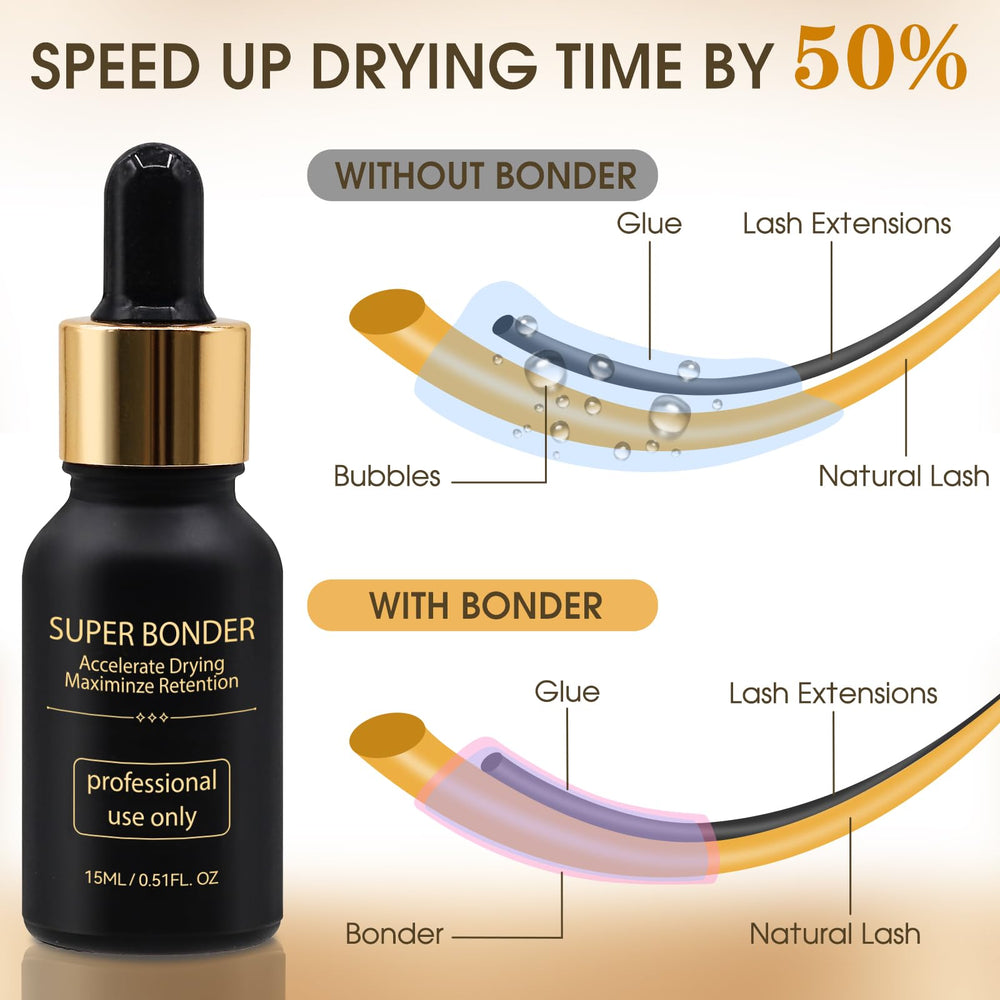 Miuffue primer applicator brush close-up removing oils for better adhesive bonds