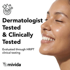 mivida single wipe close-up demonstrating soft plant-based texture