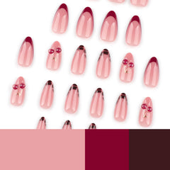 Mivota full 24PCS kit laid flat showing nail variety and tools