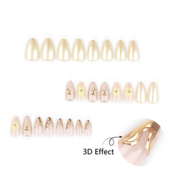 Mivota nails on hand model showing fit and natural-looking elegance