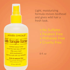 Mixed Chicks bottles held in adult hand showing kid-friendly size