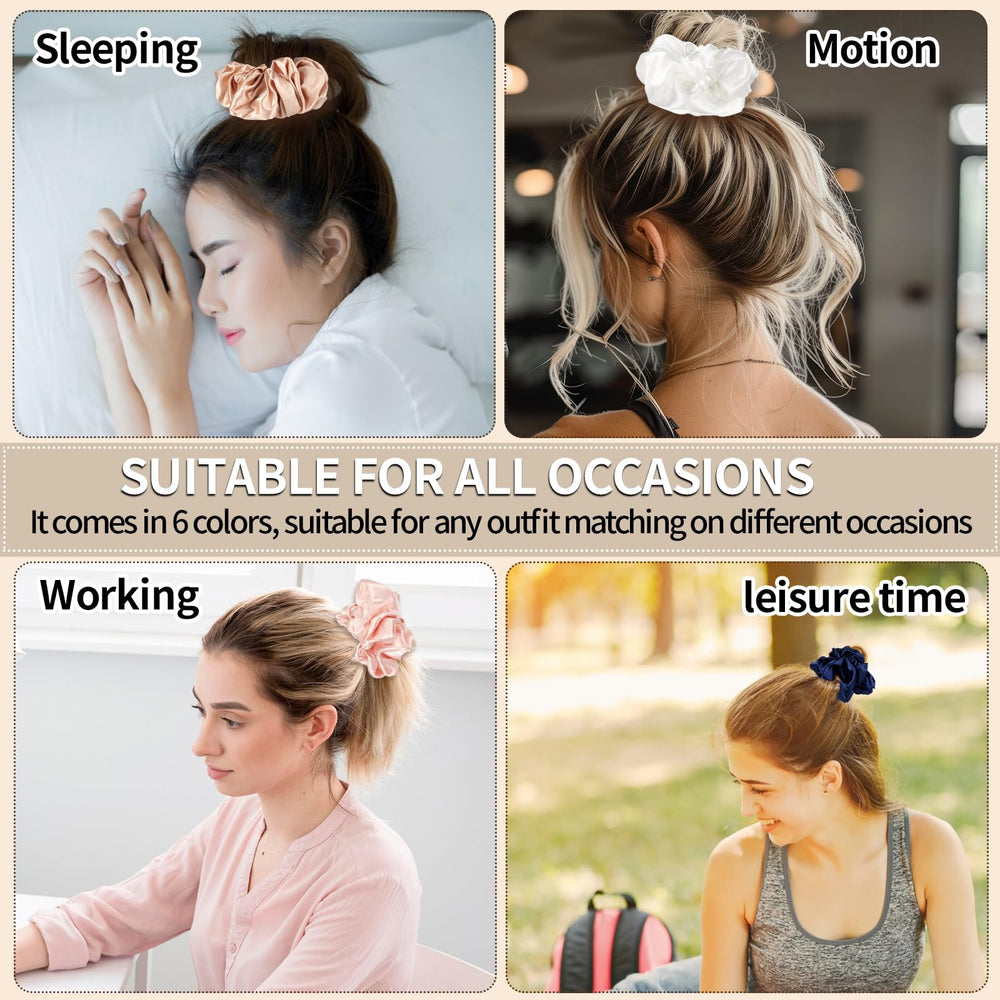 MixS Live scrunchie used during travel in a bag showcasing portability and wrinkle-free benefit