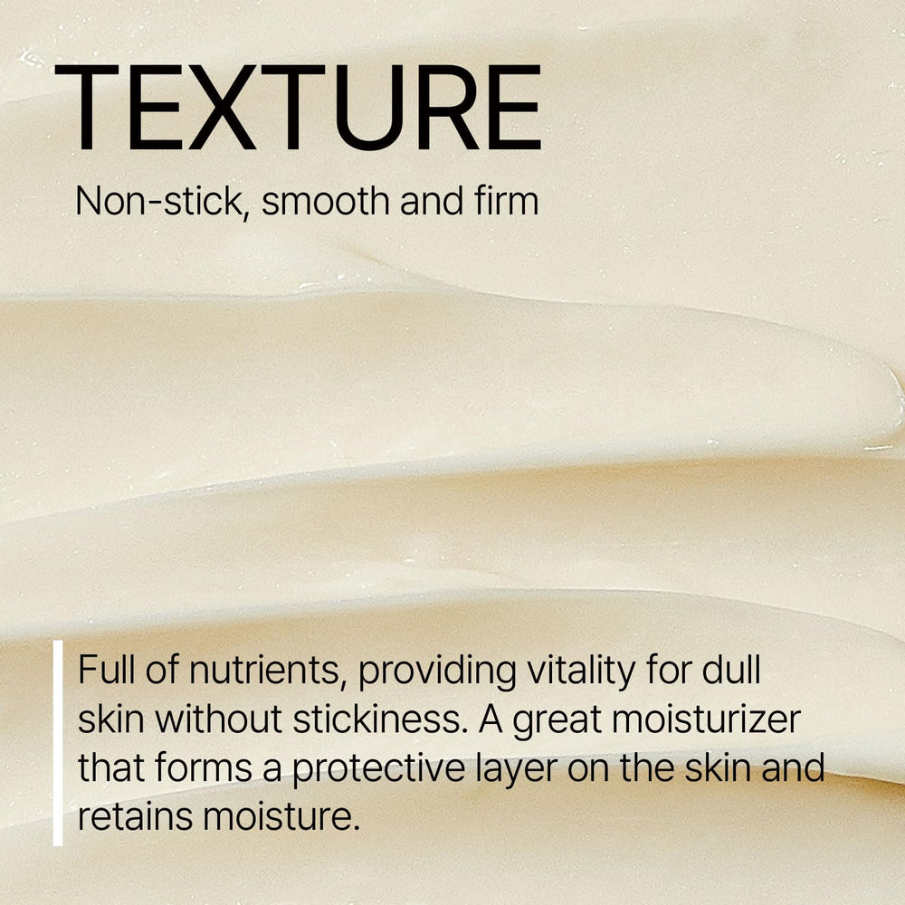 mixsoon cream jar open to reveal texture that locks in moisture