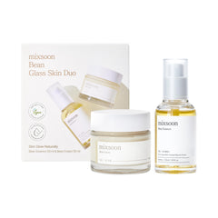 mixsoon front packaging showing duo set and clear benefits