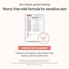 mixsoon before and after cleanse flatlay showing cleaner, smoother skin