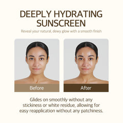 mixsoon Cream on hand illustrating nourishment and non-greasy finish