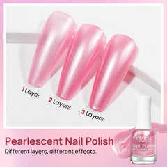 MIZHSE brush stroke shows smooth coverage and easy application control
