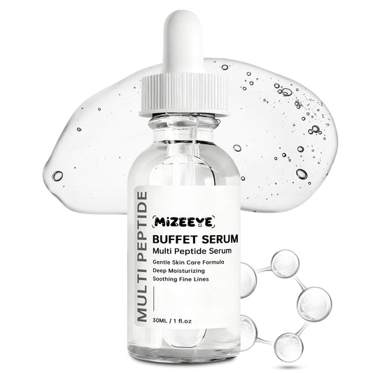 MIZEEYE front packaging bottle showing clean design and product benefit