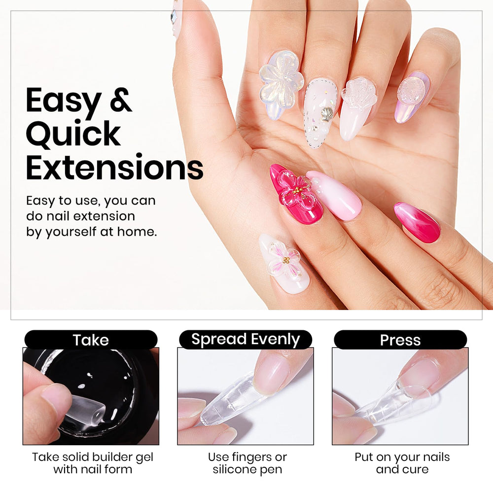 MIZHSE 3D gel needle tip visible for fine lines and detailed raised designs