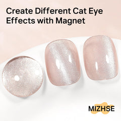 MIZHSE brush painting a swatch demonstrating even coverage and pigment