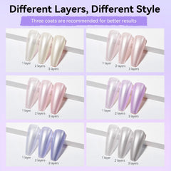 MIZHSE brush close-up demonstrating smooth application and control