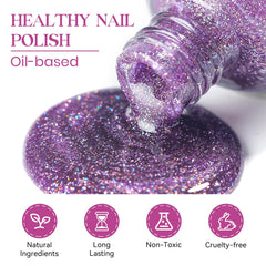MIZHSE brush stroke on nail tip demonstrating smooth application