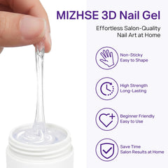 MIZHSE gold and silver chrome powders for mirror‑like finish