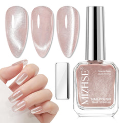 MIZHSE front bottle view showing nude shade and easy application benefit