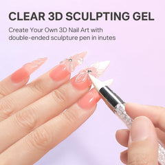 MIZHSE gel close-up solid texture for controlled, no-drip shaping