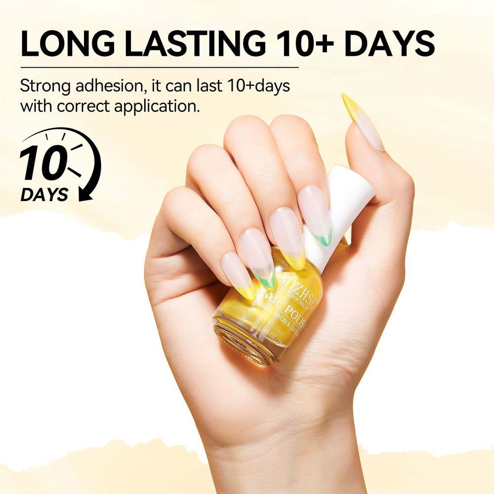 MIZHSE in hand size scale showing compact 15ml bottle convenience benefit