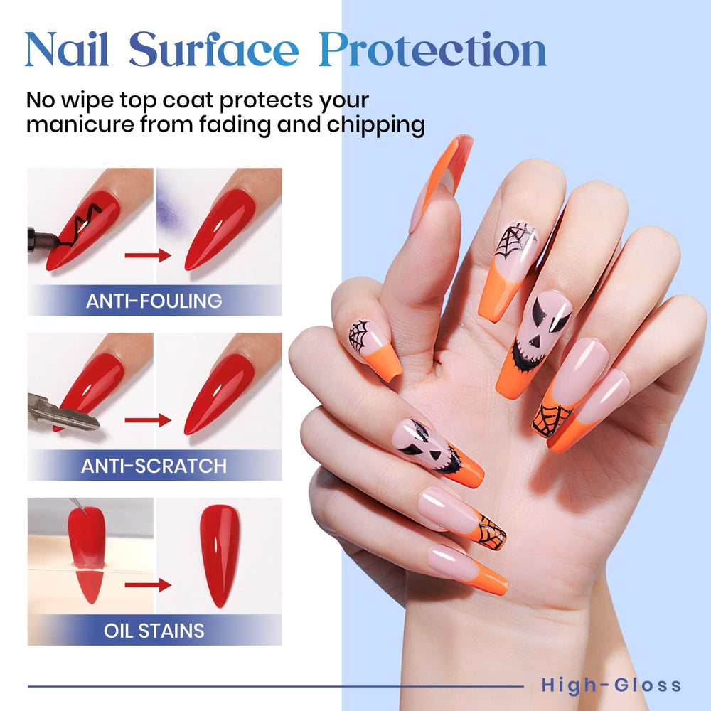 MIZHSE top coat curing under LED lamp demonstrating fast durable gloss