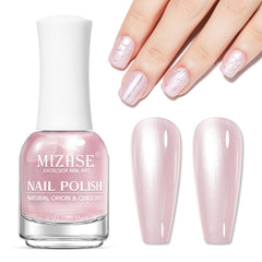 MIZHSE nails in beach outfit showcasing versatile, event-ready polish